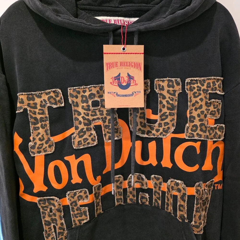 New True Religion x Von Dutch Logo Hoodie - Picture 3 of 8